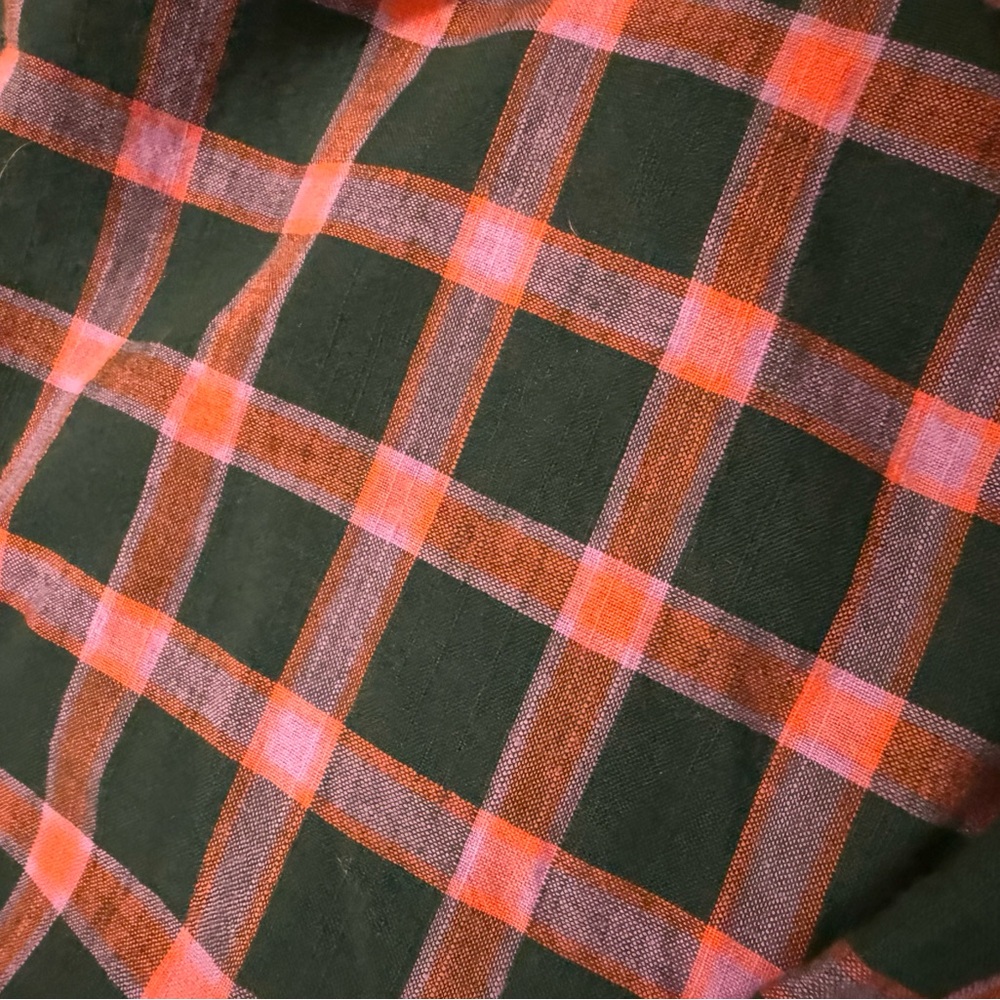 Ace & Jig Pink and Green Button Down Shirt - Picture 3 of 3